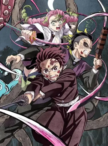 Plakat к сериалу "Miecz zabójcy demonów – Kimetsu no Yaiba" #1363401