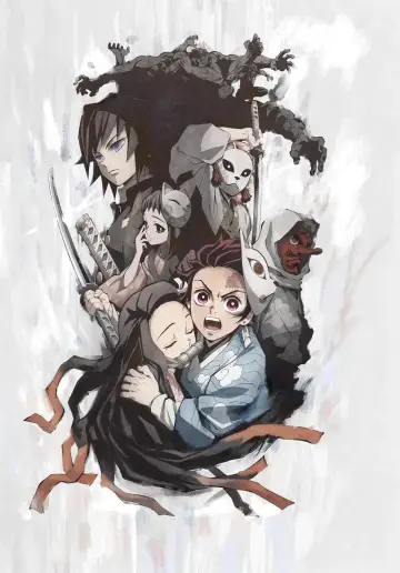 Plakat к сериалу "Miecz zabójcy demonów – Kimetsu no Yaiba" #1363403