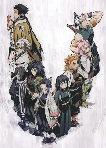 Plakat к сериалу "Miecz zabójcy demonów – Kimetsu no Yaiba" #1363405