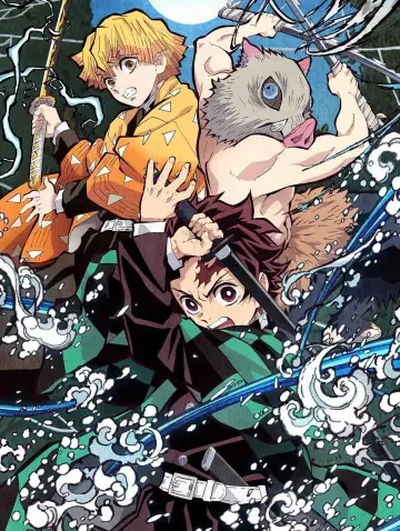 Plakat к сериалу "Miecz zabójcy demonów – Kimetsu no Yaiba" #1363414