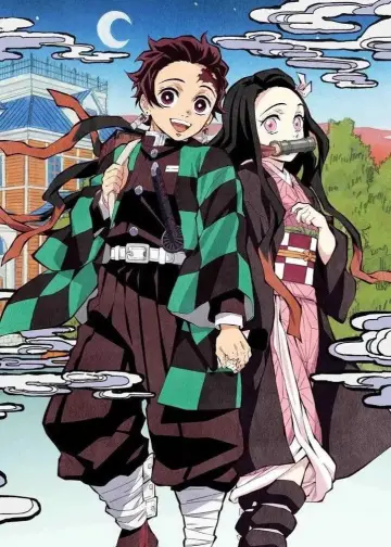 Plakat к сериалу "Miecz zabójcy demonów – Kimetsu no Yaiba" #1363417