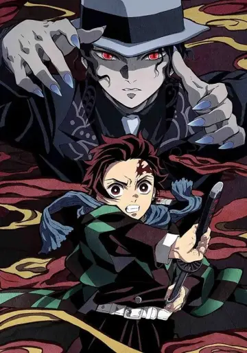 Plakat к сериалу "Miecz zabójcy demonów – Kimetsu no Yaiba" #1363422