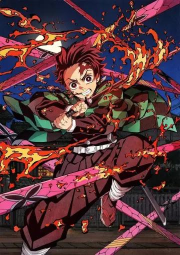 Plakat к сериалу "Miecz zabójcy demonów – Kimetsu no Yaiba" #1363428
