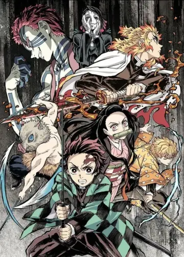 Plakat к сериалу "Miecz zabójcy demonów – Kimetsu no Yaiba" #1363429