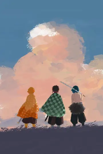 Plakat к сериалу "Miecz zabójcy demonów – Kimetsu no Yaiba" #1363433