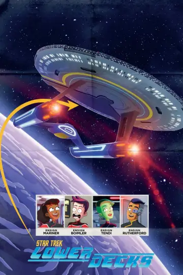 Plakat к сериалу "Star Trek: Lower Decks" #1343794