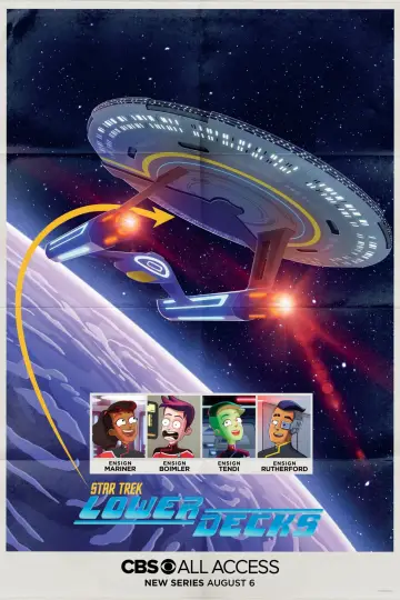 Plakat к сериалу "Star Trek: Lower Decks" #1343796