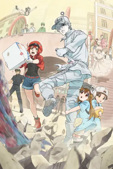 Plakat к сериалу "Hataraku Saibou" #1352820