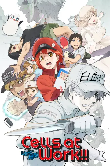 Plakat к сериалу "Hataraku Saibou" #1352824