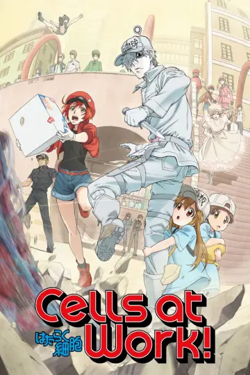 Plakat к сериалу "Hataraku Saibou" #1352825