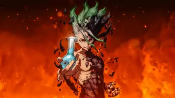 Zasłona к сериалу "Dr. Stone" #1423664