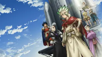 Zasłona к сериалу "Dr. Stone" #1423688