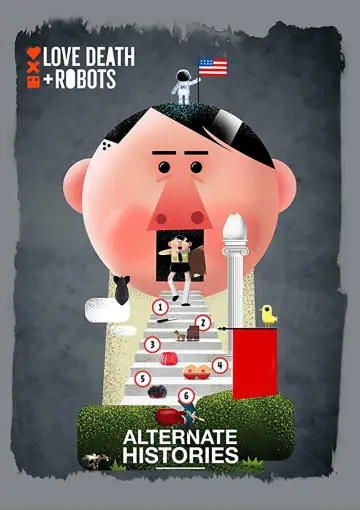 Plakat к сериалу "Miłość, śmierć i roboty" #1328997