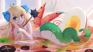 Zasłona do serialu "Jashin-chan Dropkick" #1658551