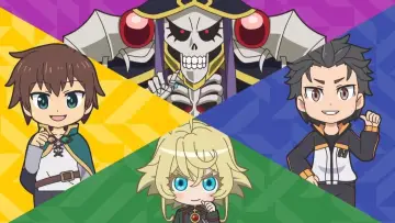 Zasłona к сериалу "Isekai Quartet" #1481826