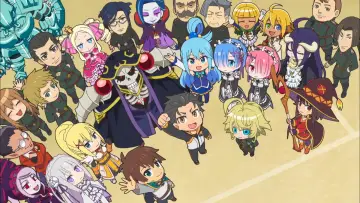 Zasłona к сериалу "Isekai Quartet" #1481827