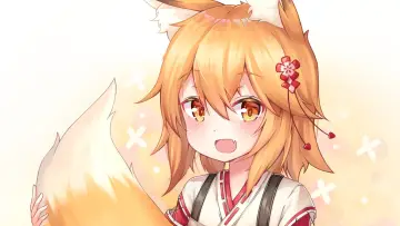 Zasłona к сериалу "Sewayaki Kitsune no Senko-san" #1455568