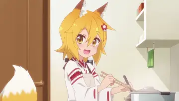 Zasłona к сериалу "Sewayaki Kitsune no Senko-san" #1455570