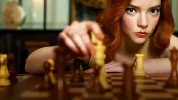 Zasłona к сериалу "Gambit królowej" #1365651