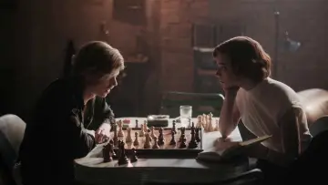 Zasłona к сериалу "Gambit królowej" #1365678