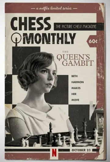 Plakat к сериалу "Gambit królowej" #1365727