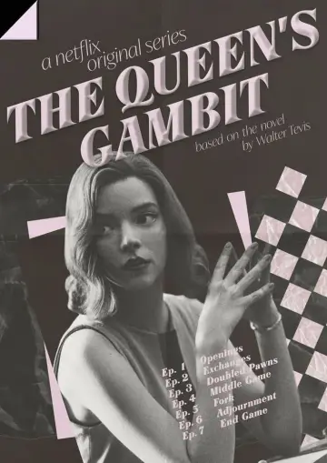 Plakat do serialu "Gambit królowej" #1784220