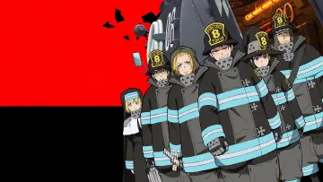 Zasłona к сериалу "Fire Force" #1456001