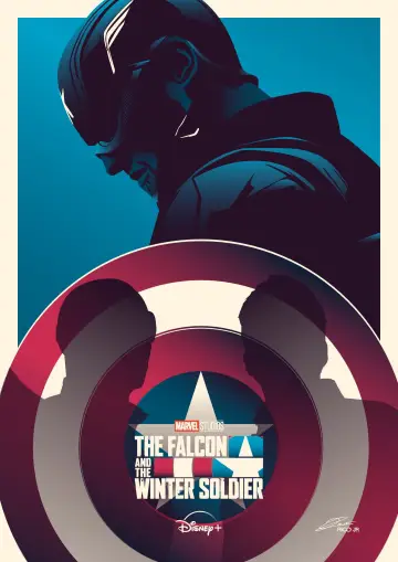Plakat к сериалу "Falcon i Zimowy Żołnierz" #1345453