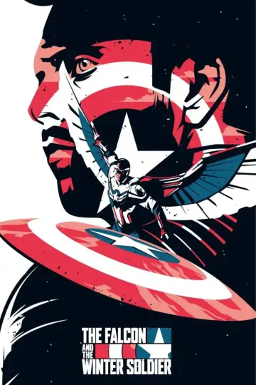 Plakat к сериалу "Falcon i Zimowy Żołnierz" #1345508