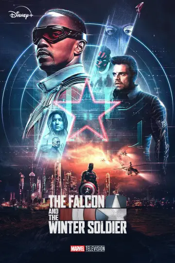Plakat do serialu "Falcon i Zimowy Żołnierz" #1537861