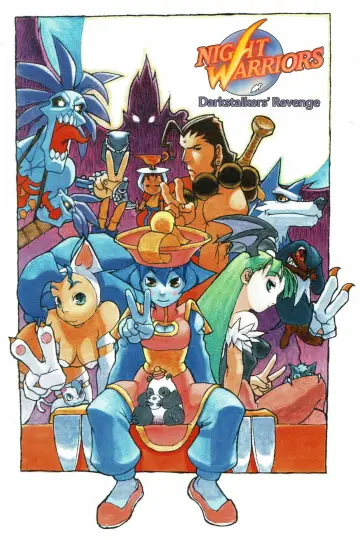 Plakat do serialu "Nocni wojownicy: Zemsta Darkstalkers" #1766998
