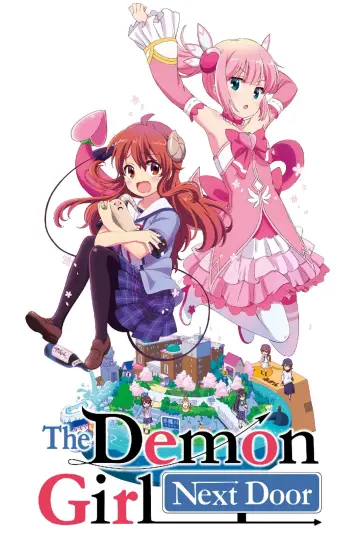 Machikado Mazoku plakat