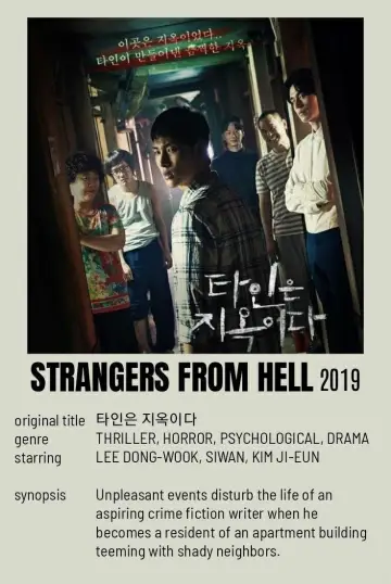 Plakat do serialu "Strangers From Hell" #1504685