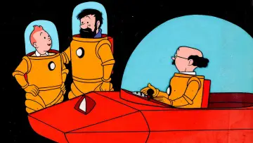 Zasłona do serialu "Les Aventures de Tintin, d
