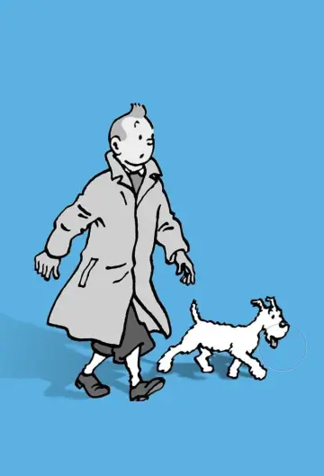 Les Aventures de Tintin, d'après Hergé plakat
