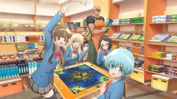Zasłona к сериалу "Houkago Saikoro Club" #1332188