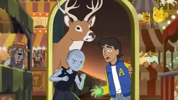 Zasłona к сериалу "Pociąg do nieskończoności" #1397933