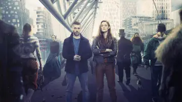 Zasłona к сериалу "Przybysze" #1463371