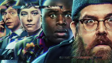 Zasłona к сериалу "Poszukiwacze prawdy" #1467067