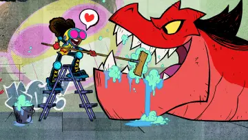 Zasłona к сериалу "Moon Girl i Diabelski Dinozaur" #1324968