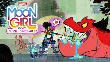 Zasłona к сериалу "Moon Girl i Diabelski Dinozaur" #1324971