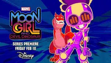 Zasłona к сериалу "Moon Girl i Diabelski Dinozaur" #1324972