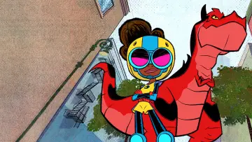 Zasłona к сериалу "Moon Girl i Diabelski Dinozaur" #1324974