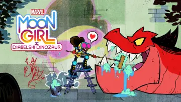 Zasłona к сериалу "Moon Girl i Diabelski Dinozaur" #1324981