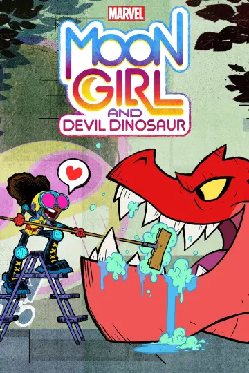 Plakat к сериалу "Moon Girl i Diabelski Dinozaur" #1324995
