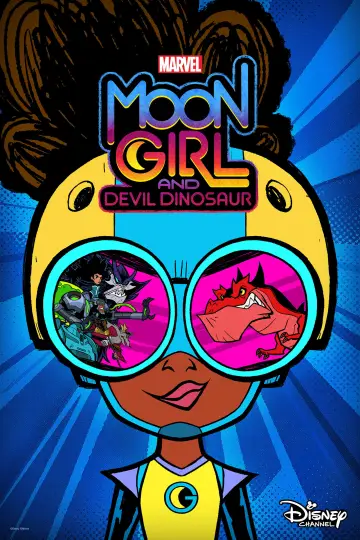 Plakat к сериалу "Moon Girl i Diabelski Dinozaur" #1324998
