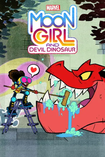 Plakat к сериалу "Moon Girl i Diabelski Dinozaur" #1325001