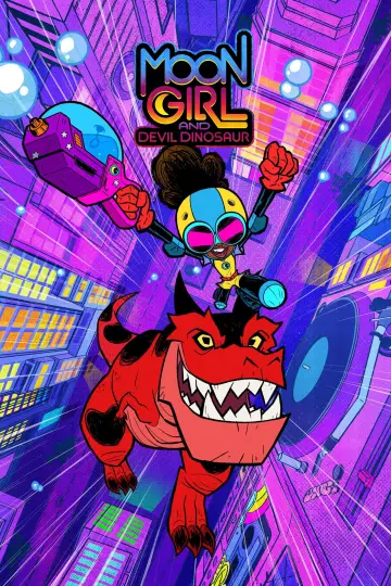 Plakat к сериалу "Moon Girl i Diabelski Dinozaur" #1325003