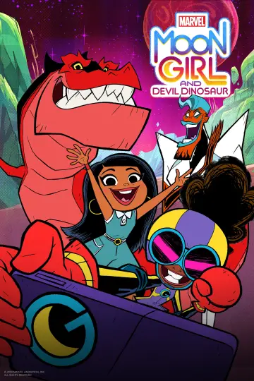 Plakat к сериалу "Moon Girl i Diabelski Dinozaur" #1325004