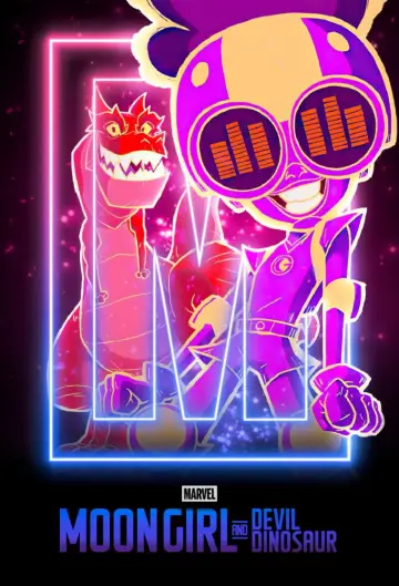 Plakat к сериалу "Moon Girl i Diabelski Dinozaur" #1325009